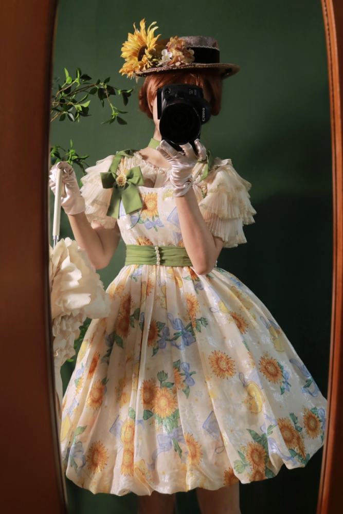 Summer Sunflowers Sweet JSK Lolita Dress