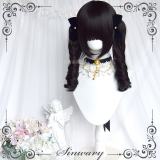 Sweet Short Hair and Roman Curl Ponytails Lolita Wig