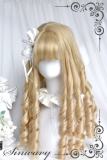 Golden Princess Long Roman Curl Hair Lolita Wig