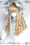 Golden Princess Long Roman Curl Hair Lolita Wig