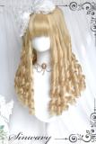 Golden Princess Long Roman Curl Hair Lolita Wig
