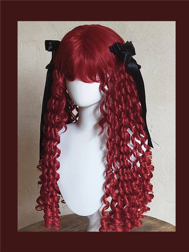 Gorgeous Styling Roman Long Curls Wigs