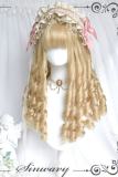 Golden Princess Long Roman Curl Hair Lolita Wig