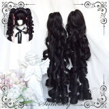 Black Bobo Hair and Ponytails Series Lolita Wig