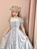 Annie Gift Plus Size Lolita Dress, Side Clip and Choker