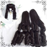 Black Bobo Hair and Ponytails Series Lolita Wig