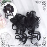 Black Bobo Hair and Ponytails Series Lolita Wig