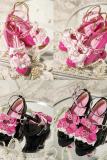 Heart Bow High Heels Lolita Shoes