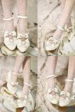 Heart Bow High Heels Lolita Shoes