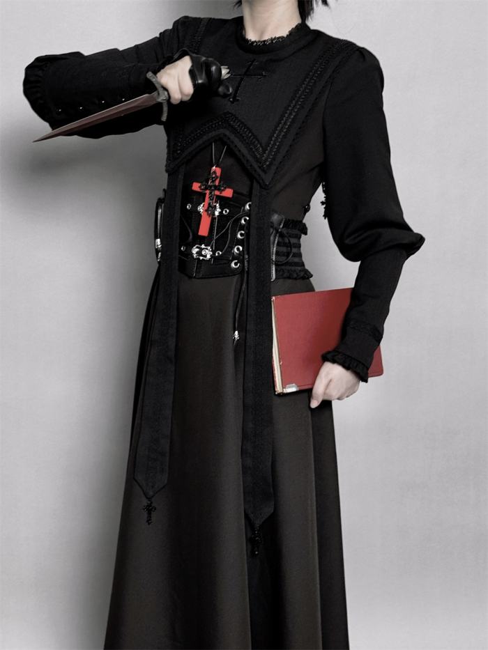 LeMiroir Moonlit Prayer Nun Lolita Accessories