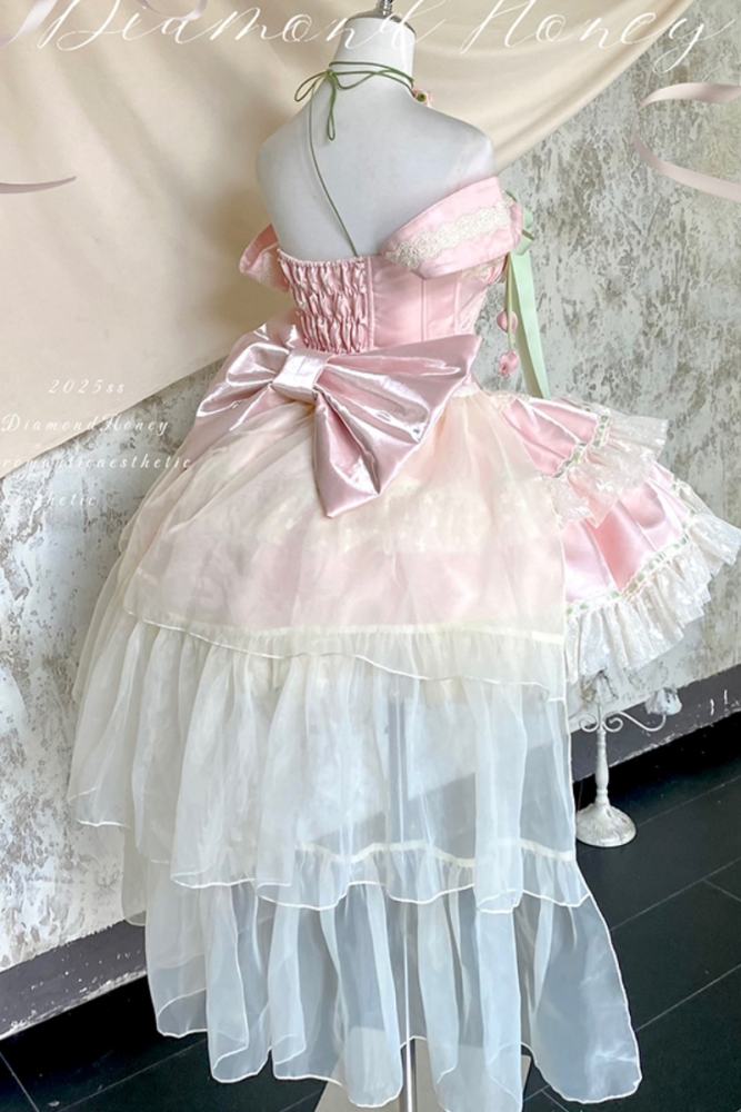Diamond Honey Spring Tulip Short Dress