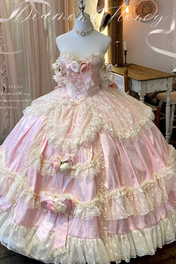 Diamond Honey Love and Rose Dress