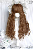 Retro Brown Doll Long Curl Hair Lolita Wig