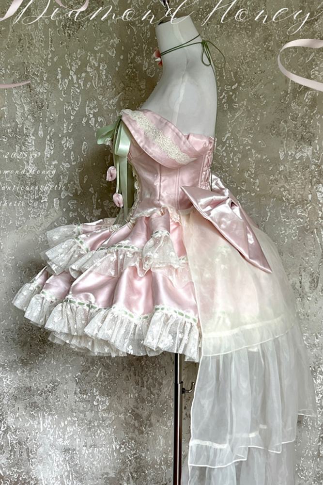 Diamond Honey Spring Tulip Short Dress