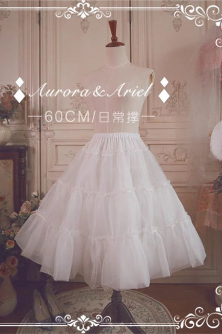 60cm Daily Wear Aurora & Ariel Lolita Fashion Lolita Petticoat