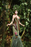 Blood Supply Spring Spirit and Flower Fishtail Skirt, Corset, Brooch, Skirt