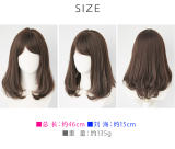 Brightlele Pear Flower Series Micro Curly Short Lolita Wig