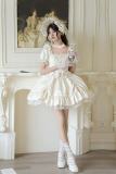 Withpuji Letter and Poetry White Hime Lolita Dress Accessories