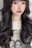 Brightlele Angel Wings Daily Long Curly Lolita Wig