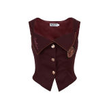 Kyouko & Harry Potter Co-signed College Style Skirt, Blouse and Vest Harry Potter Clothes