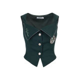 Kyouko & Harry Potter Co-signed College Style Skirt, Blouse and Vest Harry Potter Clothes