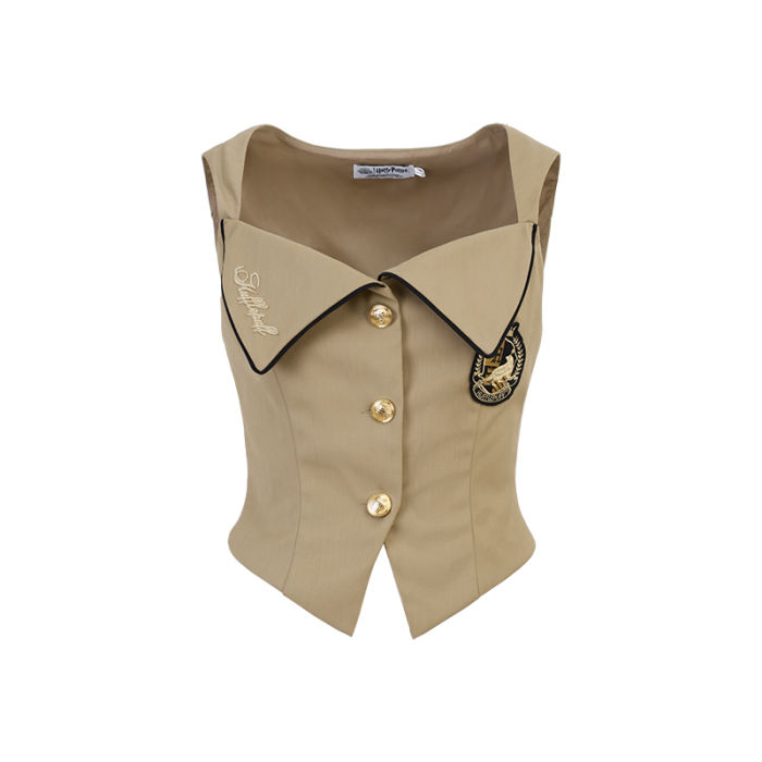 Kyouko & Harry Potter Co-signed College Style Skirt, Blouse and Vest Harry Potter Clothes