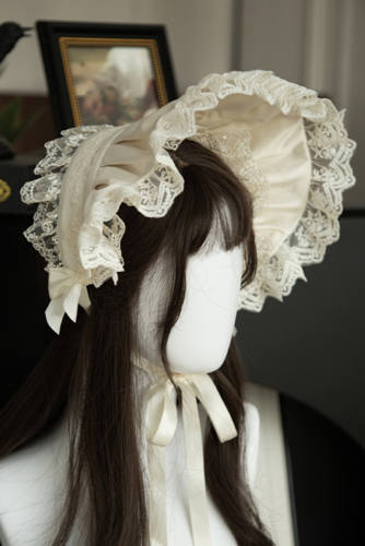 Withpuji Letter and Poetry White Hime Lolita Dress Accessories
