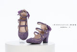 ElfArmorie Cupid's Heart - Sweet Velvet Lolita Heel Shoes