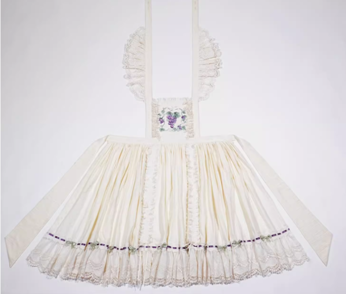 Vineyard Hanfu Qi Lolita Dress Top Apron