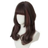 Brightlele Jellyfish Hime Cut Long Curly Lolita Wig