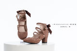 ElfArmorie Cupid's Heart - Sweet Velvet Lolita Heel Shoes