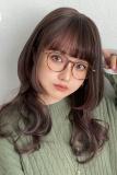 Brightlele Jellyfish Hime Cut Long Curly Lolita Wig