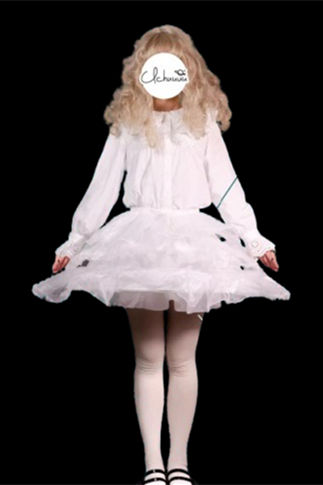 40cm Super Poofy Hoopskirt Boguta A-shaped Crinoline Petticoat