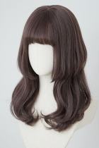 Brightlele Jellyfish Hime Cut Long Curly Lolita Wig