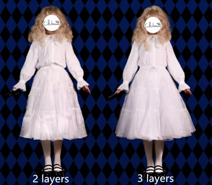 70cm Daily Wear Petticoat Boguta A-shaped Plus Size Petticoat