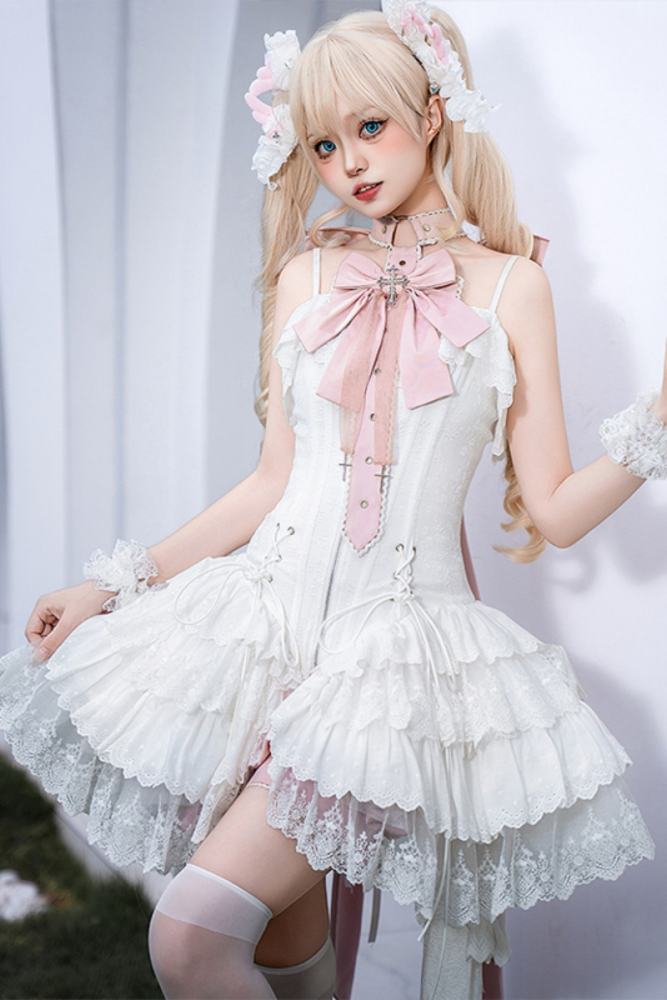 Ballet Bow Lolita Jumper Set