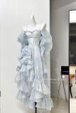Poshepose Light and Spirit Blue Princess Formal Dress