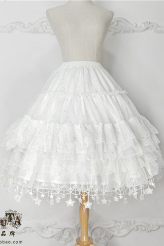 60cm/70cm Luxury Boguta Lolita Stars Theme Lolita Underskirt