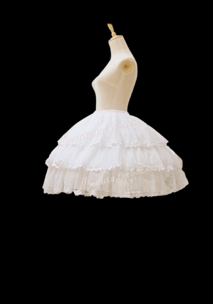 45-72cm Length and Shape Adjustable Hoopskirt Boguta Flexible Crinoline Petticoat