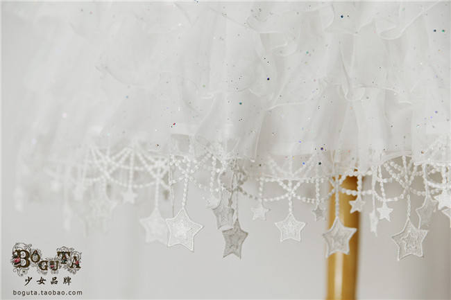 60cm/70cm Luxury Boguta Lolita Stars Theme Lolita Underskirt