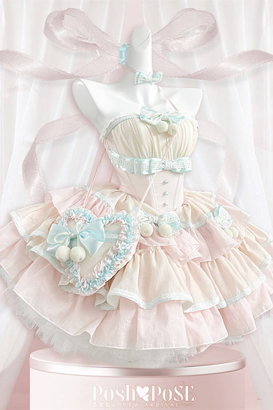 Poshepose Mint Cat Petticoat Dress Formal Dress