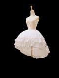 45-72cm Length and Shape Adjustable Hoopskirt Boguta Flexible Crinoline Petticoat