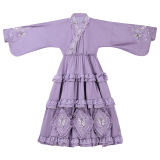 Garden of Butterfly Dream Hanfu Qi Lolita Set Dress Apron