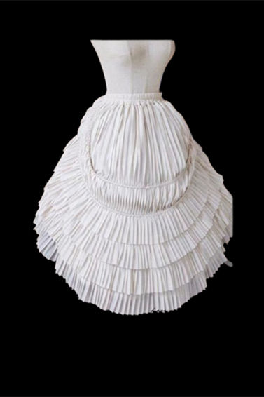 65cm/75cm/85cm Sentaro Stylable Pleated Tiered  Lolita Underskirt