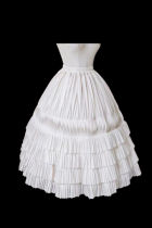 65cm/75cm/85cm Sentaro Stylable Pleated Tiered  Lolita Underskirt