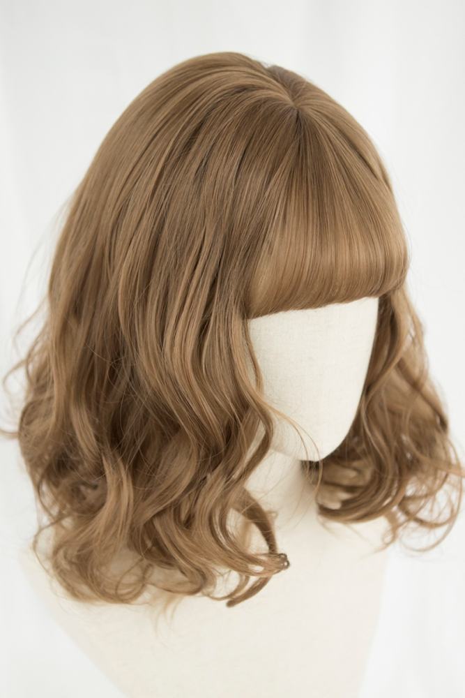 Brightlele Angel Doll Curly Short Lolita Wig