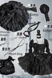 Poshepose Black Idol Spirit of Gothic Formal Dress