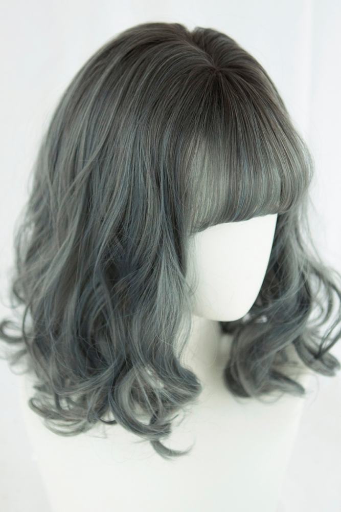 Brightlele Angel Doll Curly Short Lolita Wig
