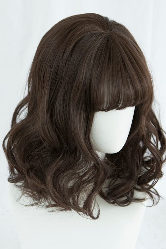 Brightlele Angel Doll Curly Short Lolita Wig