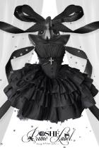 Poshepose Black Idol Spirit of Gothic Formal Dress